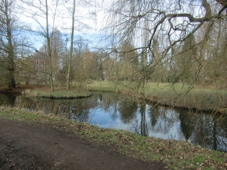 Brüggen : Wanderweg an der Schwalm entlang